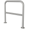 Stainless steel hoop |  48 mm | for casting in concrete | with cross bar | total width 800 mm | To be fixed by plugs